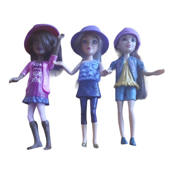 2011 McDonald's Liv Dolls Mini Set of 3 Sophie Alexis Daniela - Picture 1 of 2